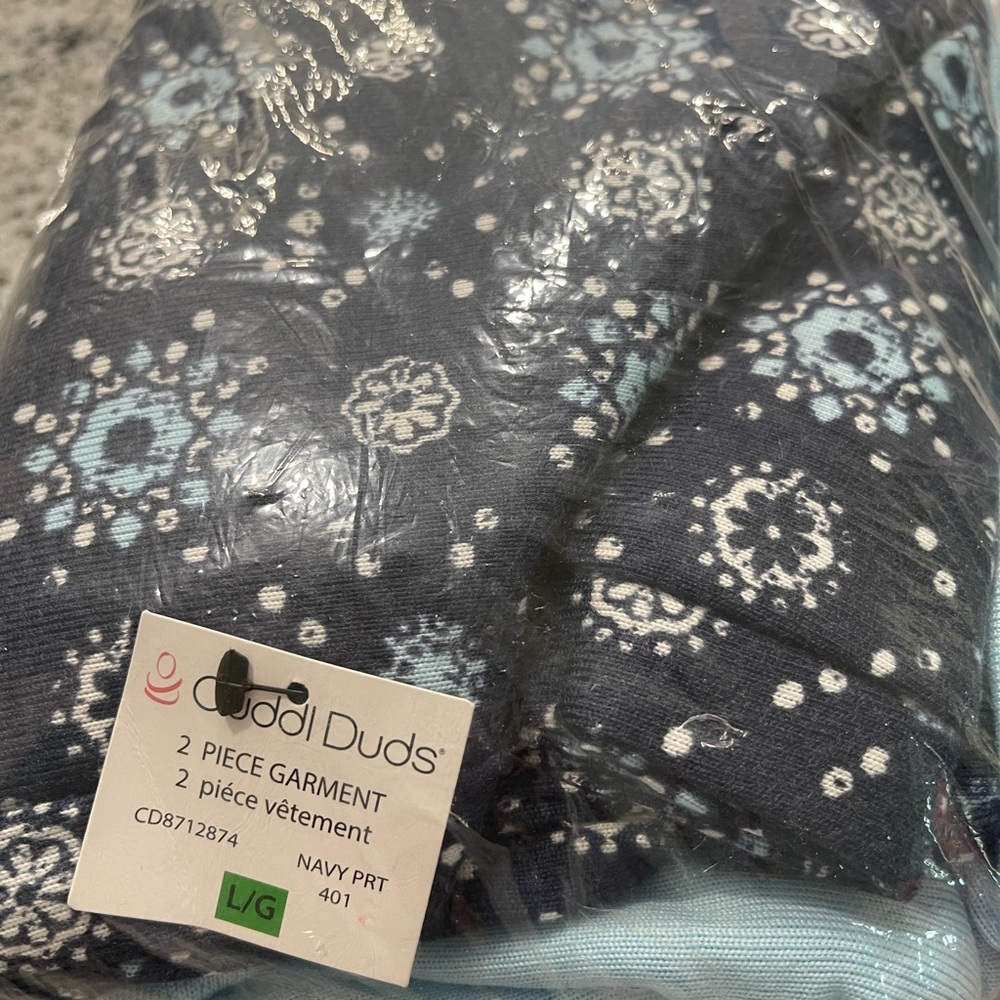 CuddlDuds PJ Set Size Large